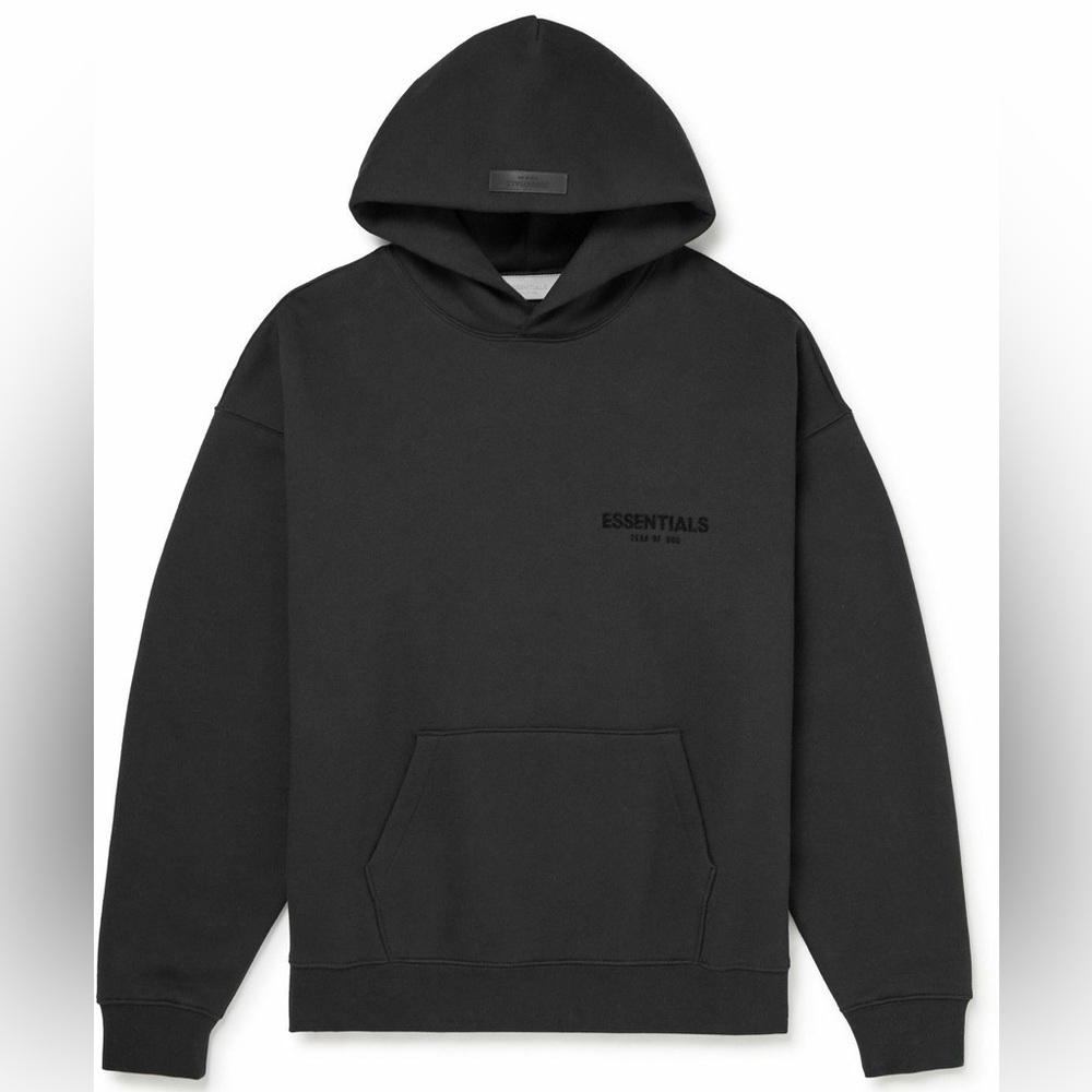 Black Essentials Hoodie sizes X Large